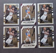 Lebron James Lot x6 | 2017-18 Donruss Optic Base #27 x4 + All-Stars #15 x2