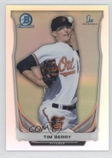 2014 Bowman Chrome Prospects Refractor 371/500 Tim Berry #BCP74 1m0