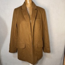 Talbots Camel Colored Lined Women s Blazer Size 10