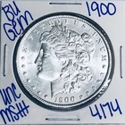 1900 BU UNCIRCULATED MORGAN SILVER DOLLAR AUTHENTIC U.S. MINT FREE SHIPPING 4174