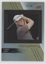 2024 Upper Deck UD Gallery Gold 43/99 Luke List #UD-22 0cq4