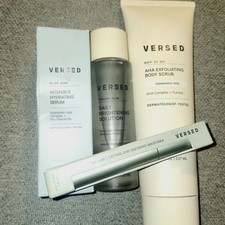Versed Serum, Brightening Toner, Brightening Scrub Mascara Black All New