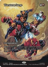 Warstorm Surge Magic The Gathering Exclusive Promo Foil Card