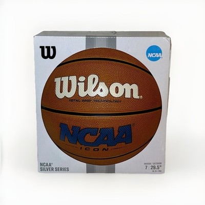 Wilson NCAA Icon Basketball Size 7 Official 29.5  Indoor Outdoor New