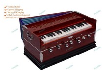 Best Harmonium 7 Stopper Multi Bellow 39 Key 440Hz Long Sustain Sound