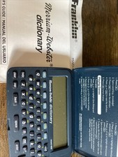 Electronic Franklin MWD-400 Pocket Merriam-Webster Dictionary Tested