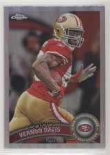 2011 Topps Chrome Refractor Vernon Davis #199 0fn