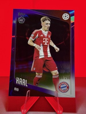 2026 TOPPS - FLAGSHIP UCC - PURPLE LAVA /250 - LENNART KARL