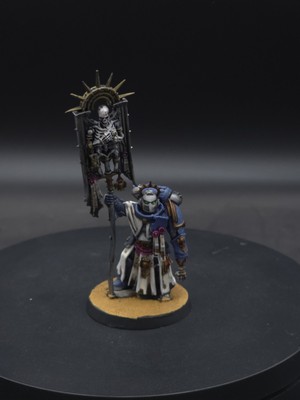Warhammer 40k Ultramatines Primaris Standard Bearer Space Marine Painted