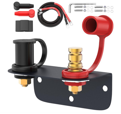 250A Battery Charging Post Kit,Battery Charger Stud Jumper Post for UTV RV Truck