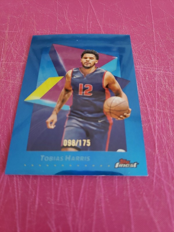 2024-25 Topps Finest - Tobias Harris #32 Blue Refractor /175