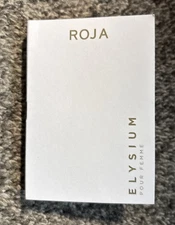 ROJA ELYSIUM POUR FEMME EDP  2 ML/0.07 FL.OZ  SPRAY CARDED SAMPLE FRESH NEW