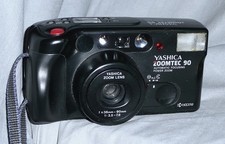 Yashica Zoomtec 90 Compact Camera, Zoom 38-160 Mm, Works