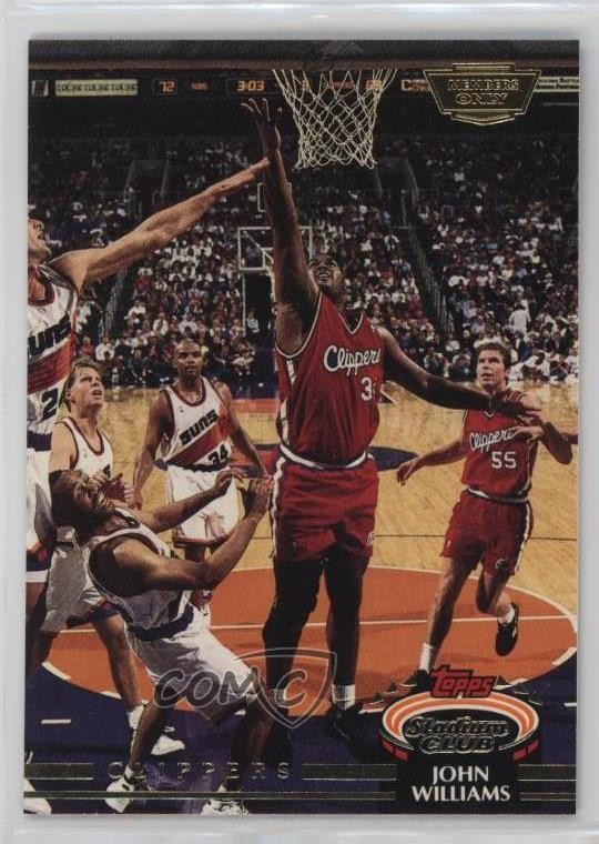 1992-93 Topps Stadium Club Members Only John Williams #331 fm0