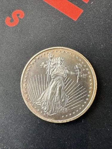 Saint Gaudens SilverTowne 1 oz .999 Fine Silver Round Ounce Vintage