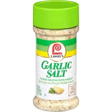 Lawry's Garlic Salt 6 Ounce Premium Garlic Salt and Parsley Blend