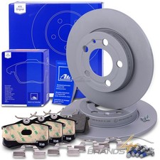 ATE BREMSSCHEIBEN VOLL Ø239 + BELÄGE HINTEN FÜR AUDI A3 8L 1.8 1.9 BJ 98-03