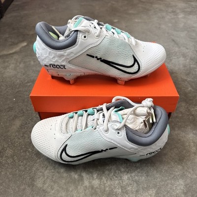 NEW! Nike Women Hyperdiamond 4 Elite Metal Fastpitch Softball Cleats US Size 6.5