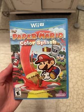 Paper Mario Color Splash  (Nintendo Wii U, 2016)