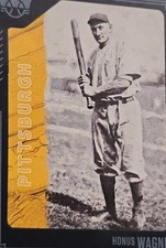 2021 Panini Diamond Kings #9 Honus Wagner Black Frame Masterpiece