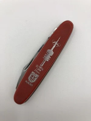 Taschenmesser Klappmesser Zweihandmesser Olympia Turm München - Bild 1 von 4