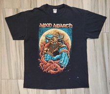 L Anvil Amon Amarth "Spartan" Viking Warrior Graphic T-Shirt