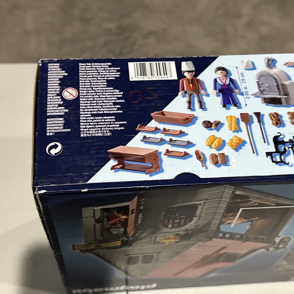 Playmobil History Set 70954 Medieval Bakery Shop Baguettes