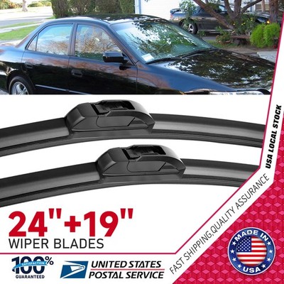 OEM Quality 24''&19'' For Lexus ES350 GS300 2007-2012 Wiper Blade Set of 2 Genuine