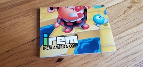 Inserto de p&oacute;ster Kickle Cubicle Nintendo NES irem IRE-QC-US - Sin juego sin manual