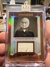 2025 Eternal Revelation John Quincy Adams Authentic Written Relic /99 H33