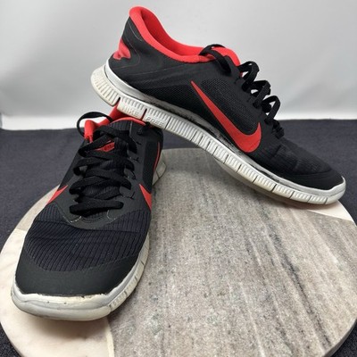 Nike Free Flyknit 4.0 Shoes Men Size 10.5 Black  Running Comfort Trainer Sneaker