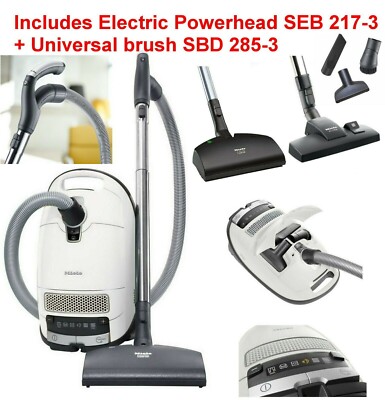 Miele Complete C3 Excellence Total Care Canister Vacuum + Electro Head US 120V  