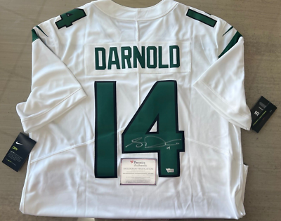 Sam Darnold Autographed New York Jets Jersey Fanatics Authentic