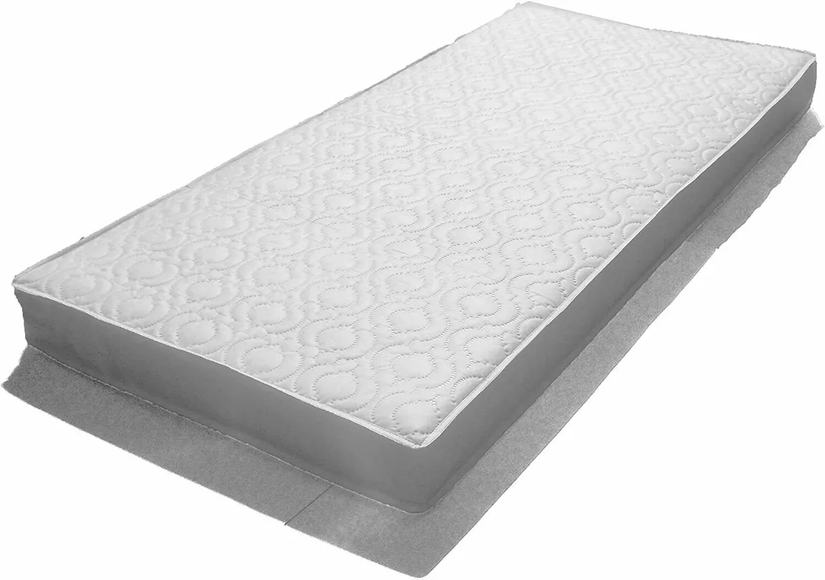 MAISY Superior Sprung Spring Cot Mattress 127x63cm Fits M P Cots 300 Size