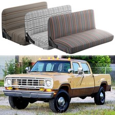 Saddle Blanket Front Car Bench Truck Seat Cover For Dodge W100 W200 W300 Pickup