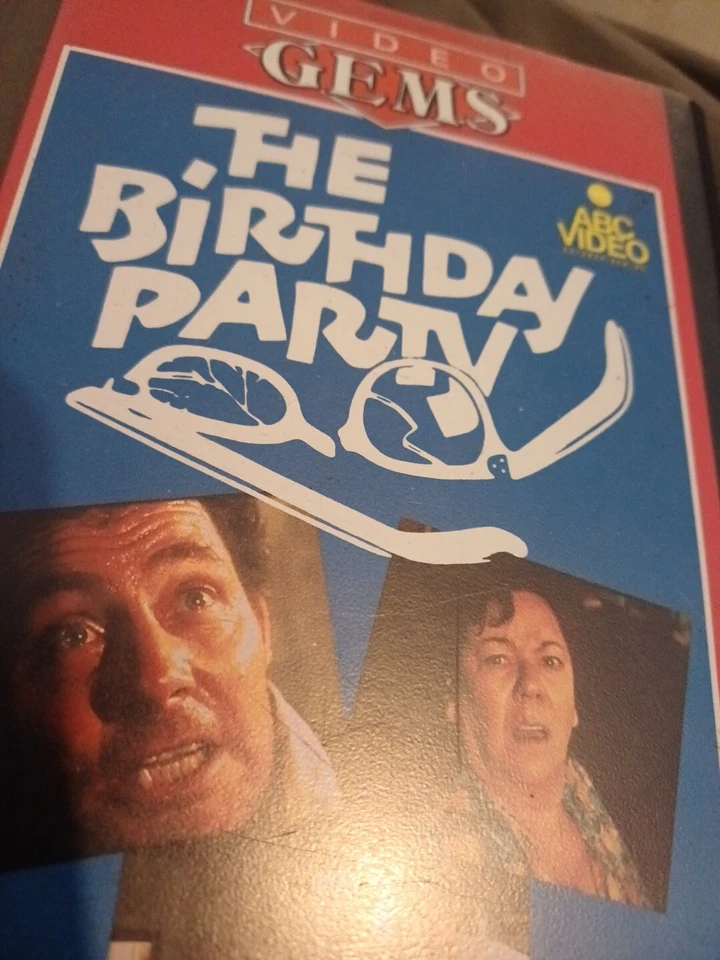 The Birthday Party VHS Movie Video Cassette Tape Video Gems Patrick Magnee Rare  - Image 4 of 4
