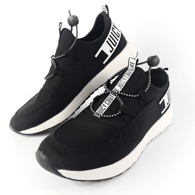 Juicy Couture Women's Black And White Sneakers US LIKE
