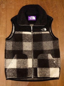 north face purple label vest