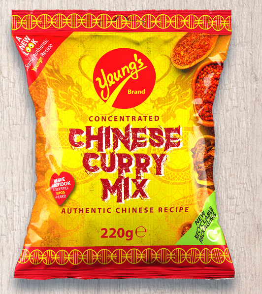 Yeungs Chinese Curry Sauce - 220g - 12 Pack Bulk Box