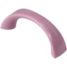 STG Pearl Nickel Plastic Cabinet Pull Handle, Pink