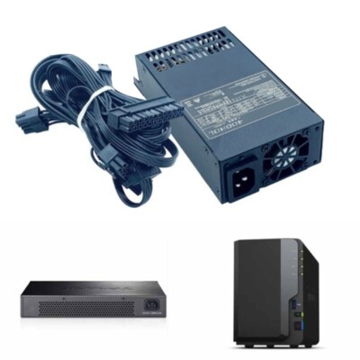 ITX Computer Power Supply 1U 400W Small Desktop PC Low-power