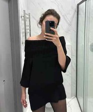 Valentino tunic womens tunic sweater size s black cashmere