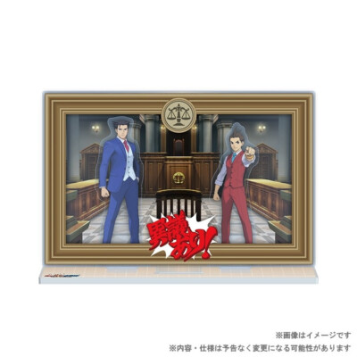 Apollo Justice Ace Attorney Trilogy Phoenix Wright Diorama Acrylic Stand Figure
