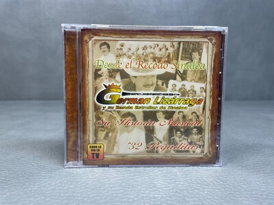 German Lizarraga y su Banda Estrellas de Sinaloa ''Su Historia Musical'' CD