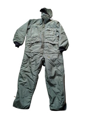 な*れ様 50s 60s OshKosh coverall 襤褸 Vtg 50s/60s Refrigiwear Coveralls Hooded 48x28 Army Green