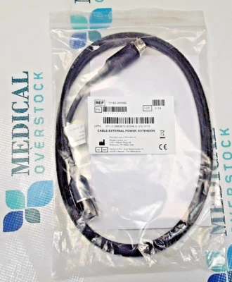 11140-000080 - PHYSIO-CONTROL - CABLE-EXTERNAL POWER, EXTENSION - NEW