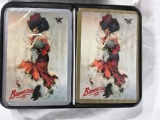 Anheuser Busch Brewing Company Classic Playing Cards 2 Decks Tin Case 1991 TM