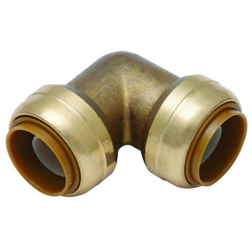 SharkBite 3/4" x 3/4" Push-to-Connect Brass 90° Elbow U256LFA *Bag of 6*