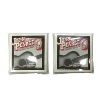 John Pearse Guitar Strings 2 Sets Acoustic Slightly Light 550SL Phos Bronze