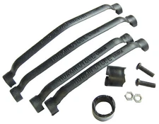 Sunlite Bicycle Universal Multi Water Bottle Cage Mount Clips-Black-22.2-31.8mm